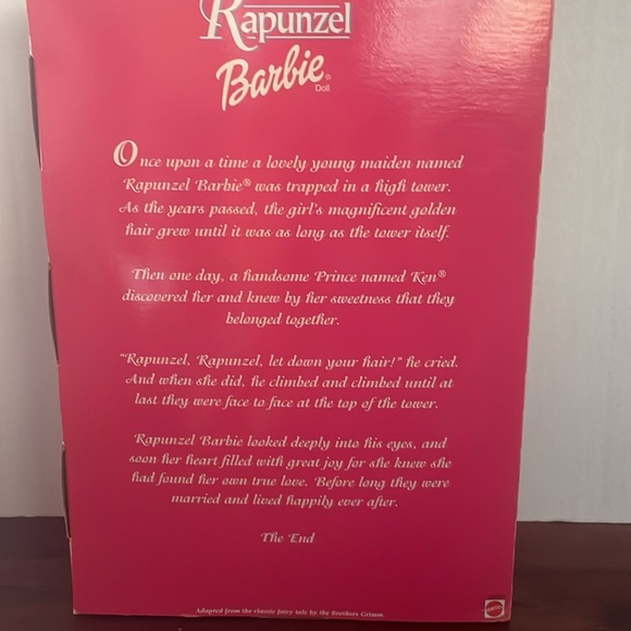 1999 Rapunzel Barbie NIB Mint Condition - Picture 5 of 7